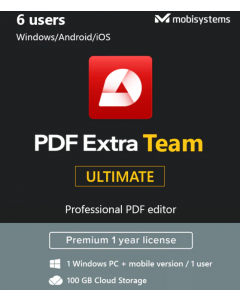 PDF Extra Ultimate Team (Yearly subscription, 6 Users)