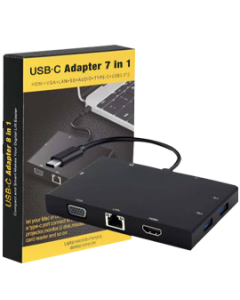 USB-C to HDML 7 in 1 Adapter