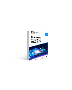Bitdefender Internet Security 3pc 1 year Retail - 2020 version - Global Except Germany - France- Poland