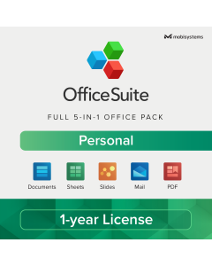 OfficeSuite Personal (Yearly subscription 1 User)